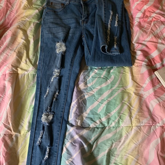 The “passionate from miles away” Fashion nova jeans - Picture 3 of 6